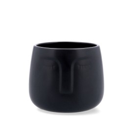 Cache-pot Vinthera Moa Noir Céramique 13,5 X 13 cm: Plus de 300.000 produits de grandes marques en vente directe à prix usine su