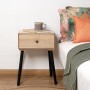Table de Nuit Vinthera Moa Acier Naturel 35 x 26 x 50 cm: Plus de 300.000 produits de grandes marques en vente directe à prix us
