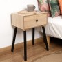 Table de Nuit Vinthera Moa Acier Naturel 35 x 26 x 50 cm: Plus de 300.000 produits de grandes marques en vente directe à prix us