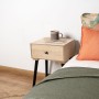 Table de Nuit Vinthera Moa Acier Naturel 35 x 26 x 50 cm: Plus de 300.000 produits de grandes marques en vente directe à prix us