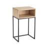 Table de Nuit Vinthera Moa Naturel Métal 40 x 30 x 68 cm: Plus de 300.000 produits de grandes marques en vente directe à prix us