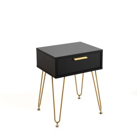 Table de Nuit Vinthera Moa Noir Plastique 40 x 30 x 50 cm: Plus de 300.000 produits de grandes marques en vente directe à prix u