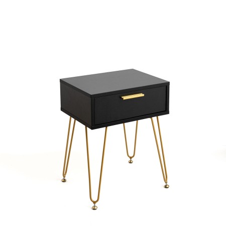 Table de Nuit Vinthera Moa Noir Plastique 40 x 30 x 50 cm: Plus de 300.000 produits de grandes marques en vente directe à prix u
