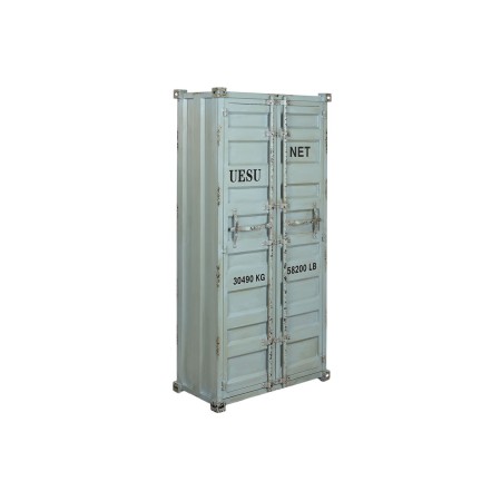 Range Bouteilles Home ESPRIT Turquoise Métal Bois MDF 76,5 x 39,5 x 157,5 cm: Plus de 300.000 produits de grandes marques en ven