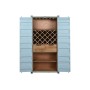 Range Bouteilles Home ESPRIT Turquoise Métal Bois MDF 76,5 x 39,5 x 157,5 cm: Plus de 300.000 produits de grandes marques en ven