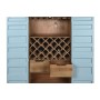 Range Bouteilles Home ESPRIT Turquoise Métal Bois MDF 76,5 x 39,5 x 157,5 cm: Plus de 300.000 produits de grandes marques en ven