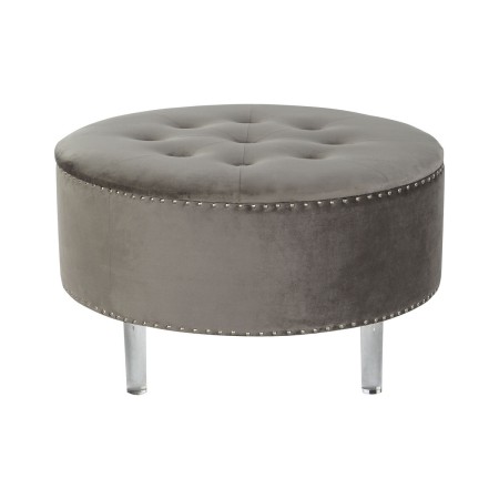 Banquette DKD Home Decor Gris Argenté Bois MDF 80 x 80 x 43 cm: Plus de 300.000 produits de grandes marques en vente directe à p