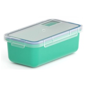 Récipient de Conservation des Aliments Valira 6090/97 Hermétique Turquoise Thermoplastique PBT Rectangulaire 750 ml: Plus de 300