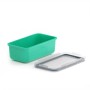 Récipient de Conservation des Aliments Valira 6090/97 Hermétique Turquoise Thermoplastique PBT Rectangulaire 750 ml: Plus de 300