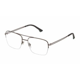 Monture de Lunettes Homme Police VPL879-560568 Gris ø 56 mm: Plus de 300.000 produits de grandes marques en vente directe à prix