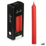 Ensemble de Bougies Acorde 123-C-AR Rouge 2 x 2 x 15 cm (12 Unités): Plus de 300.000 produits de grandes marques en vente direct