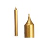Ensemble de Bougies Acorde 123-D-AR Doré 2 x 2 x 15 cm (12 Unités): Plus de 300.000 produits de grandes marques en vente directe