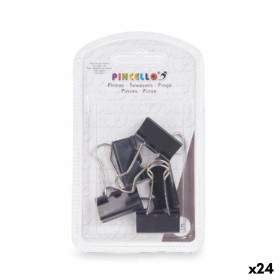 Pinces de serrage Pincello 391 Noir Métal Trombone Moyen (24 Unités): Plus de 300.000 produits de grandes marques en vente direc