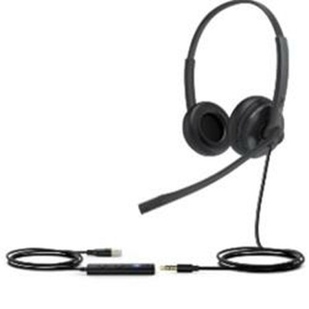 Casques avec Microphone Yealink UH34 SE DUAL TEAMS Noir: Plus de 300.000 produits de grandes marques en vente directe à prix usi