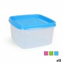 Panier-repas carré avec couvercle 500 ml Carré 12 x 12 x 7 cm (12 Unités): Plus de 300.000 produits de grandes marques en vente 