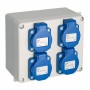 Boîtier de prises Solera 817-42p Étanche 16,5 x 13,5 x 7 cm 250 V 16 A IP54: Plus de 300.000 produits de grandes marques en vent