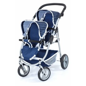 Poussette pour poupées Reig Tandem Bleu 73 x 63 x 46 cm: Plus de 300.000 produits de grandes marques en vente directe à prix usi
