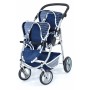 Poussette pour poupées Reig Tandem Bleu 73 x 63 x 46 cm: Plus de 300.000 produits de grandes marques en vente directe à prix usi