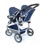 Poussette pour poupées Reig Tandem Bleu 73 x 63 x 46 cm: Plus de 300.000 produits de grandes marques en vente directe à prix usi