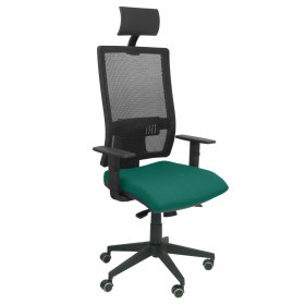 Chaise de Bureau avec Appui-tête Horna bali P&C BALI456 Vert émeraude: Plus de 300.000 produits de grandes marques en vente dire