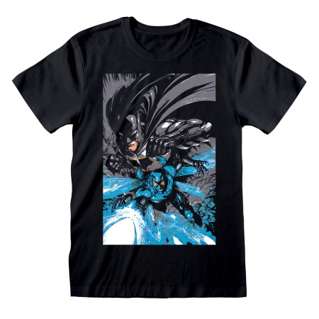 T shirt à manches courtes Batman Team Up Noir Unisexe: Plus de 300.000 produits de grandes marques en vente directe à prix usine
