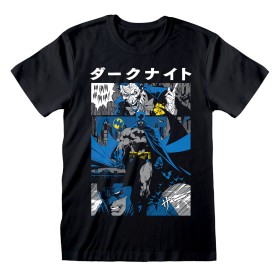 T shirt à manches courtes Batman Manga Cover Noir Unisexe: Plus de 300.000 produits de grandes marques en vente directe à prix u