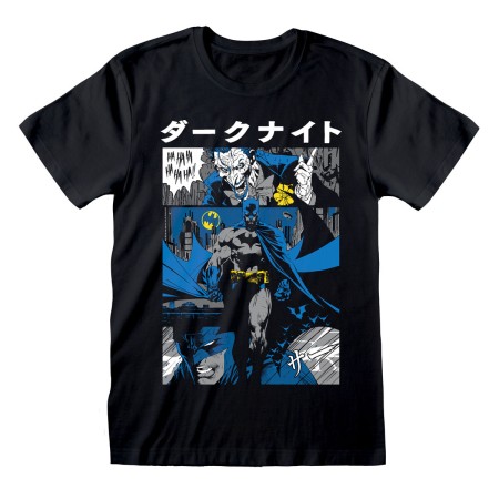 T shirt à manches courtes Batman Manga Cover Noir Unisexe: Plus de 300.000 produits de grandes marques en vente directe à prix u