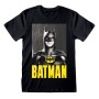 T shirt à manches courtes Batman Keaton Batman Noir Unisexe: Plus de 300.000 produits de grandes marques en vente directe à prix
