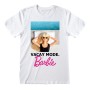 T shirt à manches courtes Barbie Vacay Mode Blanc Unisexe: Plus de 300.000 produits de grandes marques en vente directe à prix u