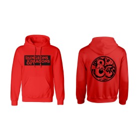 Sweat à capuche unisex Dungeons & Dragons Logo Rouge: Plus de 300.000 produits de grandes marques en vente directe à prix usine 