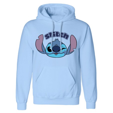 Sweat à capuche unisex Stitch Cute Face Bleu: Plus de 300.000 produits de grandes marques en vente directe à prix usine sur cade