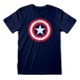 T shirt à manches courtes Capitán América Captain America Shield Bleu Unisexe: Plus de 300.000 produits de grandes marques en ve