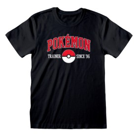 T shirt à manches courtes Pokémon Since 96 Noir Unisexe: Plus de 300.000 produits de grandes marques en vente directe à prix usi