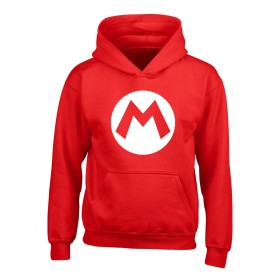 Sweat à capuche unisex Super Mario Badge Rouge: Plus de 300.000 produits de grandes marques en vente directe à prix usine sur ca