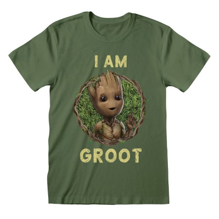 T shirt à manches courtes Marvel Badge Vert Unisexe: Plus de 300.000 produits de grandes marques en vente directe à prix usine s