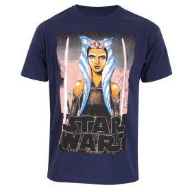 T shirt à manches courtes Star Wars White Blades Bleu Unisexe: Plus de 300.000 produits de grandes marques en vente directe à pr