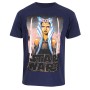 T shirt à manches courtes Star Wars White Blades Bleu Unisexe: Plus de 300.000 produits de grandes marques en vente directe à pr