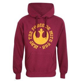 Sweat à capuche unisex Star Wars May The Force Be With You Bordeaux: Plus de 300.000 produits de grandes marques en vente direct