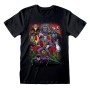 T shirt à manches courtes DC Comics Villains Noir Unisexe: Plus de 300.000 produits de grandes marques en vente directe à prix u