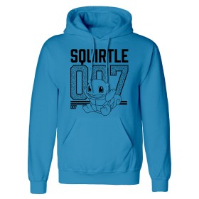 Sweat à capuche unisex Pokémon Squirtle Line Art Bleu: Plus de 300.000 produits de grandes marques en vente directe à prix usine