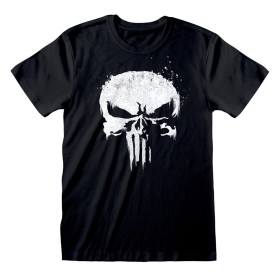 T shirt à manches courtes Marvel Logo Noir Unisexe: Plus de 300.000 produits de grandes marques en vente directe à prix usine su