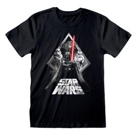 T shirt à manches courtes Star Wars Galaxy Portal Noir Unisexe: Plus de 300.000 produits de grandes marques en vente directe à p