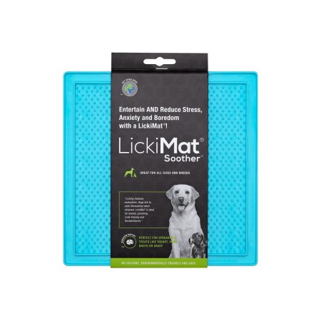 Mangeoire pour chiens Lickimat Turquoise TPR: Plus de 300.000 produits de grandes marques en vente directe à prix usine sur cade
