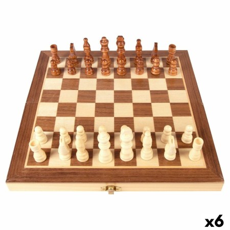 Jeu d'Échecs Colorbaby Bois (6 Unités): Plus de 300.000 produits de grandes marques en vente directe à prix usine sur cadeaufou.