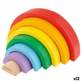 Jeu d’habileté Woomax Arc-en-ciel 21 x 10 x 3,5 cm (12 Unités): Plus de 300.000 produits de grandes marques en vente directe à p
