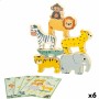 Jeu de construction + figurines Woomax animaux 16 Pièces 7 x 7 x 1,5 cm (6 Unités): Plus de 300.000 produits de grandes marques 