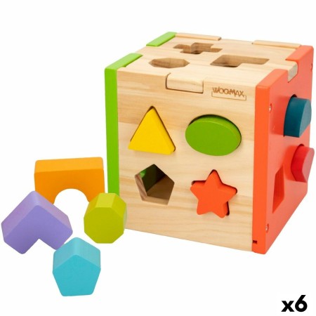 Puzzle enfant en bois Woomax 15 x 15 x 15 cm (6 Unités): Plus de 300.000 produits de grandes marques en vente directe à prix usi