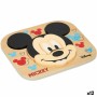 Puzzle enfant en bois Disney Mickey Mouse + 12 Mois 6 Pièces (12 Unités): Plus de 300.000 produits de grandes marques en vente d