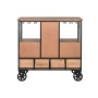 Range Bouteilles Home ESPRIT Marron Noir Métal Sapin 94 x 37 x 91 cm: Plus de 300.000 produits de grandes marques en vente direc