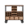 Range Bouteilles Home ESPRIT Marron Noir Métal Sapin 94 x 37 x 91 cm: Plus de 300.000 produits de grandes marques en vente direc